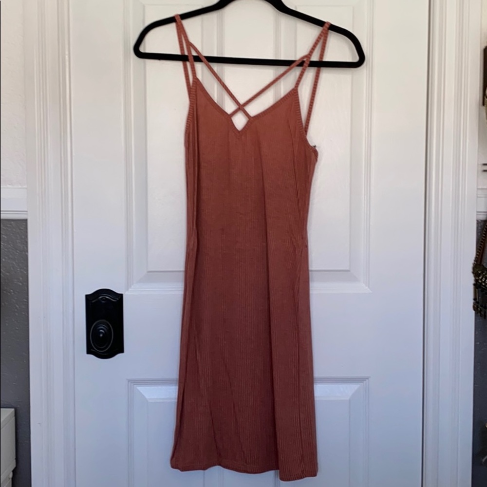 Dusty Pink Mini Dress